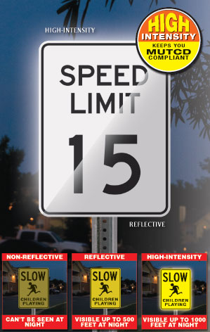 Revised Retroreflectivity Standards for Parking and Traffic Signs