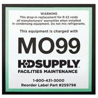 Shop R-22 Alternative Refrigerants, such our recommendation FreonÂ® MO99