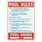 Pool and Spa Signs