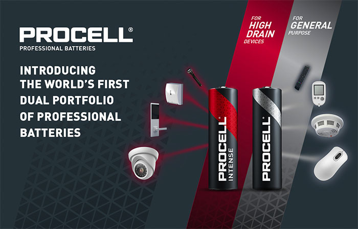 Introducing the world's first dual portfolio of professional batteries