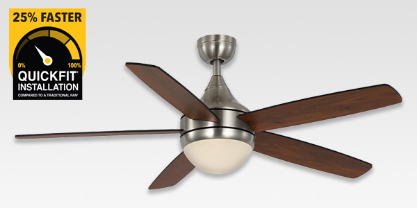 CEILING FANS: QuickFit™ Install Ceiling Fans