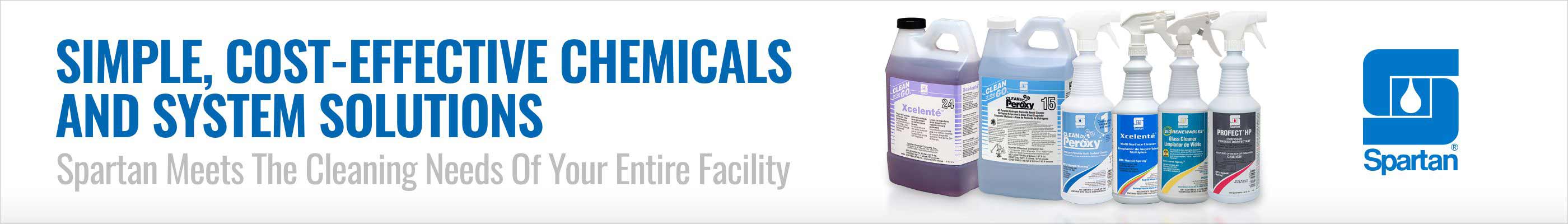 Simple, Cost-Effective Chemicals and System Solutions. Spartan.