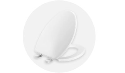 Elongated Plastic Seat