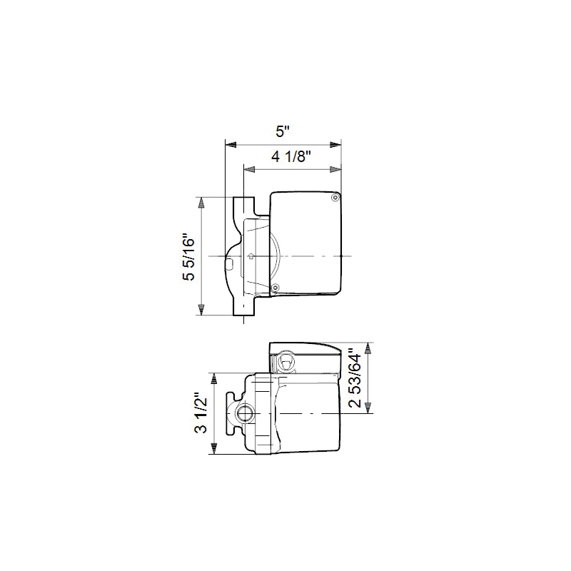 Grundfos 1/25 HP Bronze Circulator Pump | HD Supply