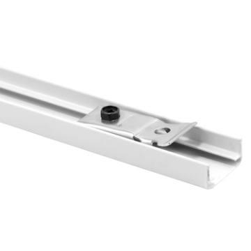 Bi-Fold Dr Trk W/ Pivot Sockets, Stl, Wt Enamel 1-Set | HD