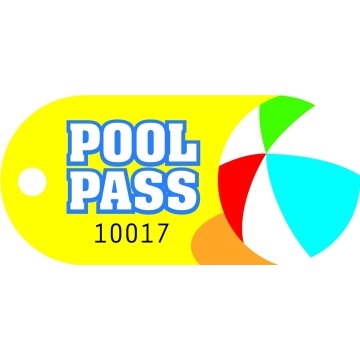 Pool Pass Have A Ball Design No Fade Plastic Package Of 100 Hd Supply
