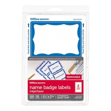 SKILCRAFT Retractable ID Badge Holder Black - Office Depot