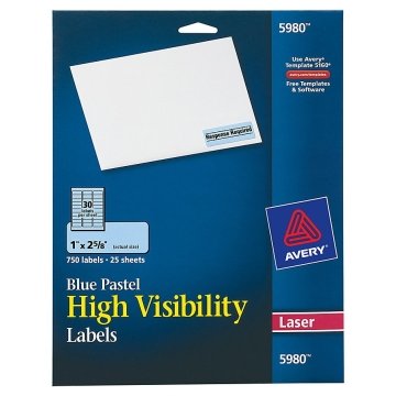 Avery 5/8 x 3-1/2 in. File Folder Labels (252-Pack) | HD Supply