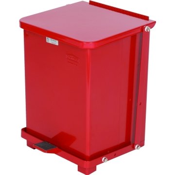 Rubbermaid Defenders 7 Gallon Step-On Trash Can (Red) | HD Supply