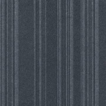 Peel and Stick First Impressions Barcode Rib Denim 24 in. x 24 in. Commercial Carpet Tile (15 Tiles/Case)