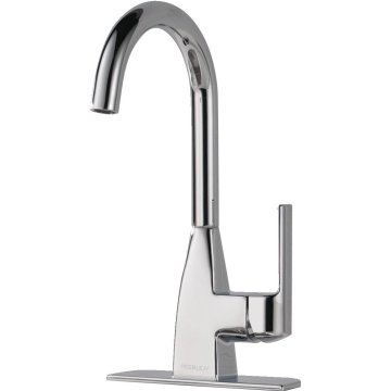 Chrome Cleveland Faucets 40033 Kitchen High-Arc Bar Sink Faucet Spout