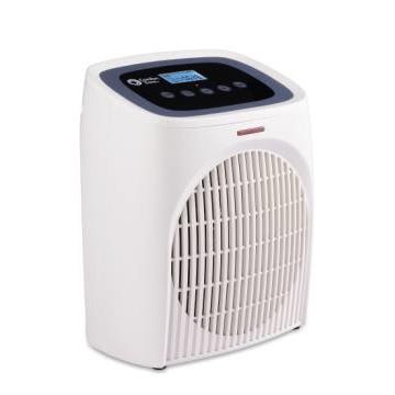 Comfort Zone CZ58WT Bathroom Space Heater, ALCI Safety Plug, White