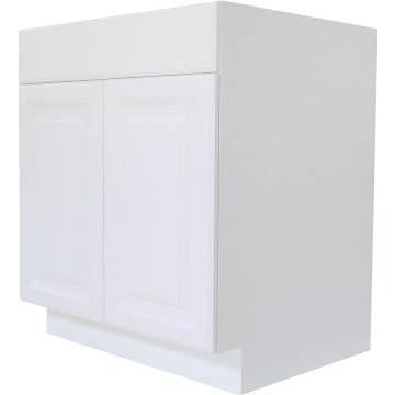 Assembled Sink Base Cabinet 42 x 34.5 x 24 Summit Craftman White