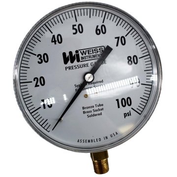 Weiss pressure 2025 gauge