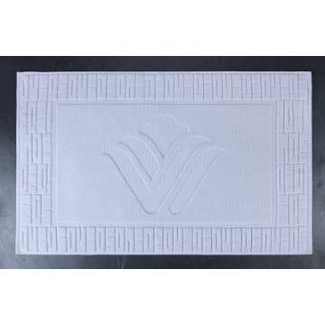 Hospitality 1 Source 14 X 22 In. Small Rubber Mat (White) (24-Case)