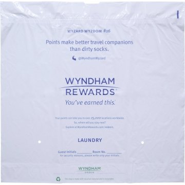 AVM Enterprises, Inc - Wyndham Hotels and Resorts Laundry Bags
