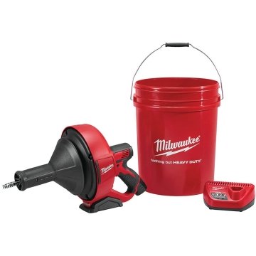 MILWAUKEE 2576-21 - Cordless Power Source Toilet Auger Kit