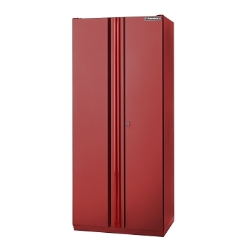 Husky Welded Cabinet In Red 36 In. W X 81 In. H X 24 In. D HD