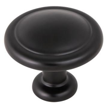Design House 208082 Victorian Cabinet Knob, 10-Pack, Matte Black