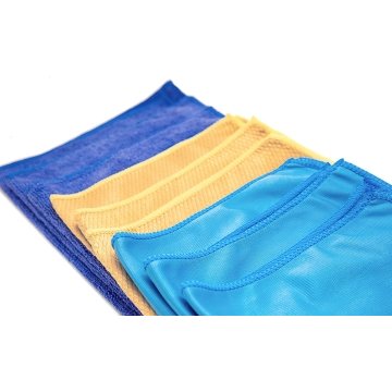 Lavex 12 x 12 Blue Microfiber General Purpose Cloth - 12/Pack