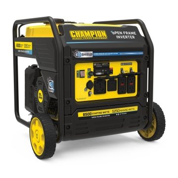 Champion Power Equipment 201066 6500-Watt RV Ready Open Frame Inverter Generator with CO Shield?