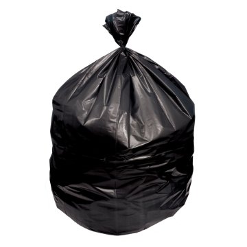 Maintenance Warehouse® 40-45 Gal 0.6 Mil Low-Density Trash Bag (250-Pack)  (Black)