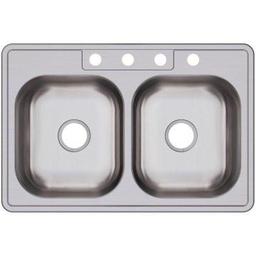 Dawn® Undermount Single to Double Combination Bowl Sink with Removable  Acrylic Glass Divider (PD1717) - Beyond Flooring