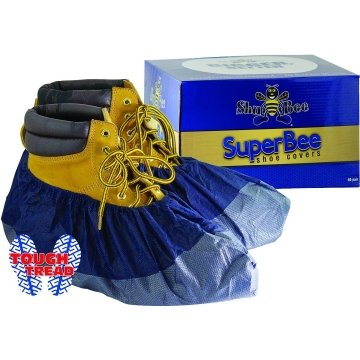 Shubee Superbee Shoe Cover Dark Blue 40pr HD Supply