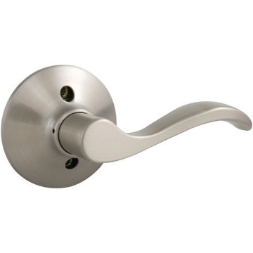 Defiant Satin Nickel Security Latch Strike 70292 - The Home Depot