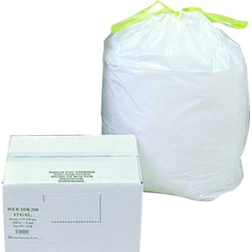 Webster Heavy Duty Trash Bags, 33 Gal 1.2 mils, 33.5x38, 150