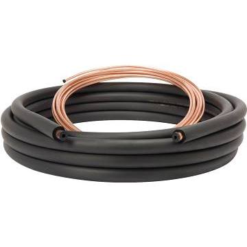Wostore 25 Ft Mini Split Line Set – 1/4 & 3/8 Inch Insulated Copper HVAC - HVAC Direct Plus