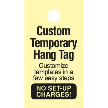 Custom Hang Tag Permits