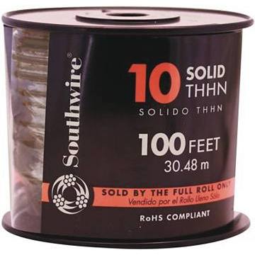 100 ft. 6 Gauge Red Stranded Copper THHN Wire