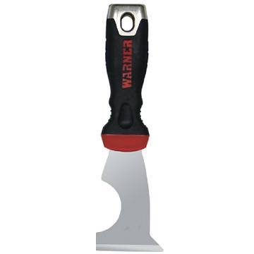 Warner 90199 Progrip 6-In-1 Steel Head Glazier - 10ct. Case