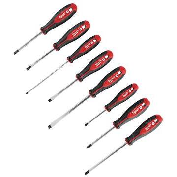 ヴラグドマイヤー デッキーパーツ Milwaukee 8-Piece Hex Steel Screwdriver Set Including Phillips