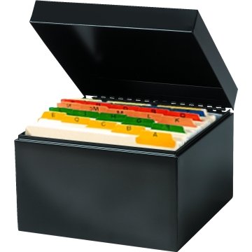 Card File Box With Monthly Tabs | HD Supply