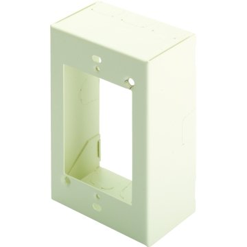 Wiremold 4 In. Raceway Circular Pcv Fixture Box