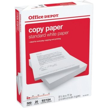 SKILCRAFT Xerographic Copier Paper Letter Size 8 12 x 11 2500