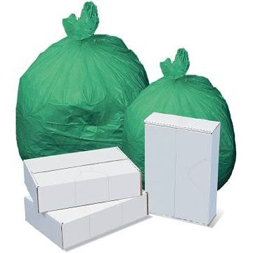 Dropship Outdoor Trash Bags Large 33 X 40; Pack Of 500 Clear Trash Can  Liners; Thin