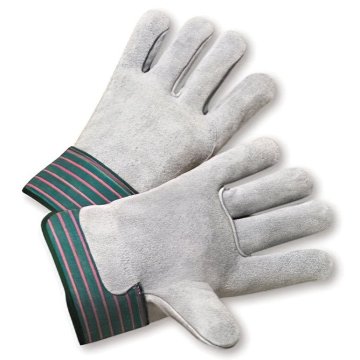 Radnor Large Black Foam Nitrile Palm Coated Gloves with 13 Gauge Gray Seamless Nylon Liner