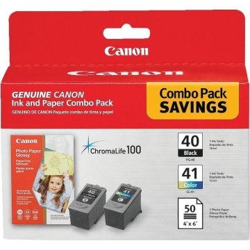 Canon Pg 40 Cl 41 Chromalife 100 Ink Cartridges Photo Paper Kit Hd Supply Canon cl51vp chromalife value pack including cl51 cartridge and pp1014x6 (160 sh. hd supply