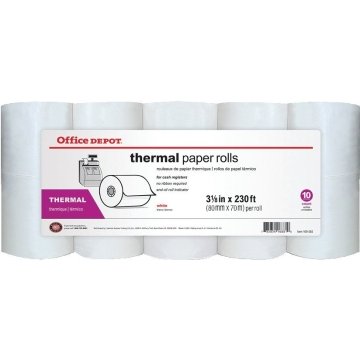 Pacon Rainbow Duo Finish Kraft Paper Roll 36 x 1000 White - Office Depot