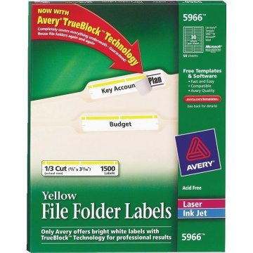 Avery 5366 labels template