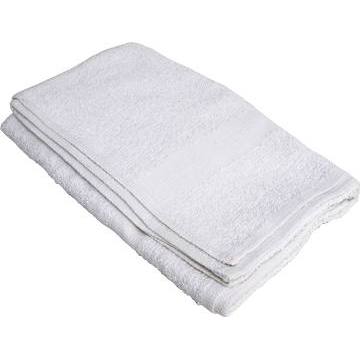 Crown Hotel Towel Collection, 12 Single Pile, Zig Zag Dobby, White, 36  pcs/pk