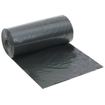 Berry Global 56 G Trash Bags 42.5x47 1.5 Mil Black 10 Rolls Of 10, Case  Of 100