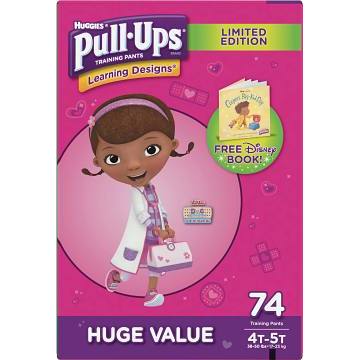 Pull-Ups Learning Designs 4t 5t Girls' Potty Training Pants (74