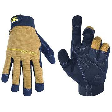 Custom Leathercraft Medium Workright High-Dexterity Flex Grip Work Gloves