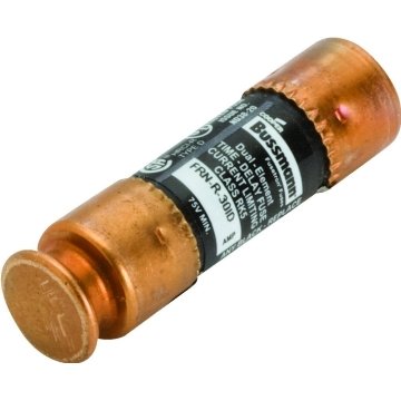 Bussmann Fusibile A Cartuccia 30 AMP – Confezione Da 2, Classe K5, 250V, Non Ritardato, Per Protezione Circuiti Generali, UL Listed