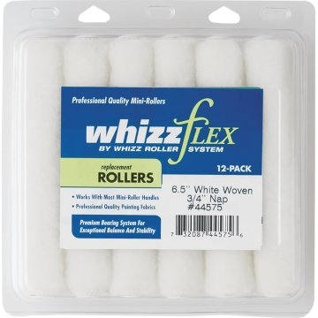 Whizz Pink Poly Mini Roller Cover (2 Pk)