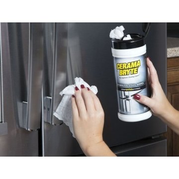 Stainless Steel Polish Wipes - Cerama Bryte